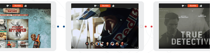 StumbleUpon Paid Website Discovery Service Screenshot of StumbleUpon pages