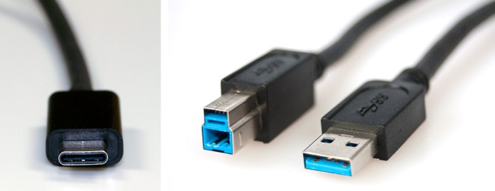 Types of USB Connectors Images of types of USB cables