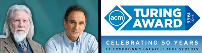 2015 ACM Turing Award Photo of Whitfield Diffie and Martin E. Hellman