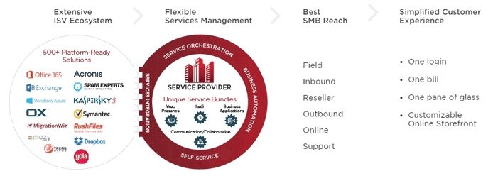 Odin Automation Premium Graphic showing how Automation Premium helps large hosts