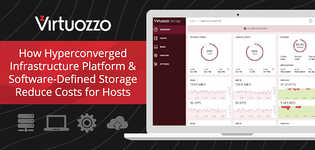 How Virtuozzo Continues to Reduce Costs for Hosts Through a Hyperconverged Infrastructure Platform & Software-Defined Storage How Virtuozzo Continues to Reduce Costs for Hosts Through a Hyperconverged Infrastructure Platform & Software-Defined Storage