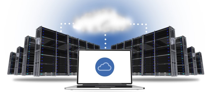 Graphic illustrating types of hosting Graphic illustrating types of hosting