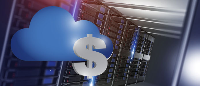 Cheap cloud server graphic