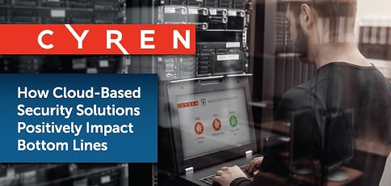 How Cyren’s 100% Cloud-Based Security Solutions Are Saving Businesses Time & Money Through Lightning-Speed Threat Identification & Mitigation How Cyren’s 100% Cloud-Based Security Solutions Are Saving Businesses Time & Money Through Lightning-Speed Threat Identification & Mitigation