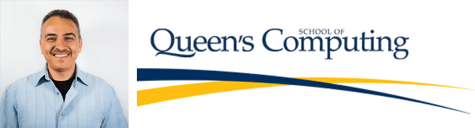 Hossam Hassanein's headshot and Queen's School of Computing logo Hossam Hassanein's headshot and Queen's School of Computing logo