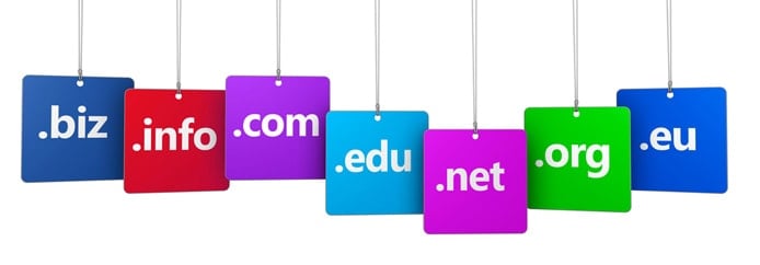 Image of domain extensions Image of domain extensions