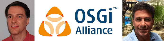 Dan Bandera and BJ Hargrave's headshots and the OSGi Alliance logo Dan Bandera and BJ Hargrave's headshots and the OSGi Alliance logo