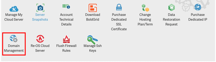 Screenshot of the self-managed VPS AMP Screenshot of the self-managed VPS AMP