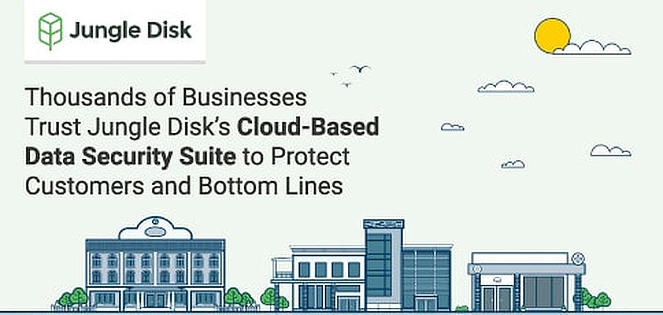 CEO Bret Piatt on Jungle Disk and Why Thousands of SMBs Trust the Cloud-Based Data Security Suite to Protect Their Customers and Bottom Lines CEO Bret Piatt on Jungle Disk and Why Thousands of SMBs Trust the Cloud-Based Data Security Suite to Protect Their Customers and Bottom Lines