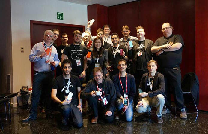 Photo of Jolla's Sailfish developers Photo of Jolla's Sailfish developers