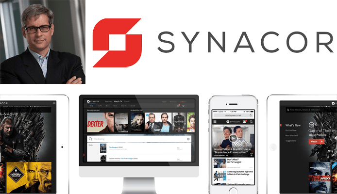 Image of Matthew Wolfrom with Synacor logo and devices showing TV Everywhere experiences Image of Matthew Wolfrom with Synacor logo and devices showing TV Everywhere experiences