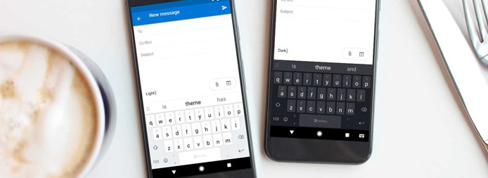 Photo of SwiftKey keyboards on mobile phones Photo of SwiftKey keyboards on mobile phones