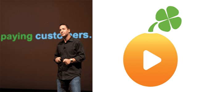 Photo of Danny Wajcman and the Lucky Orange logo Photo of Danny Wajcman and the Lucky Orange logo