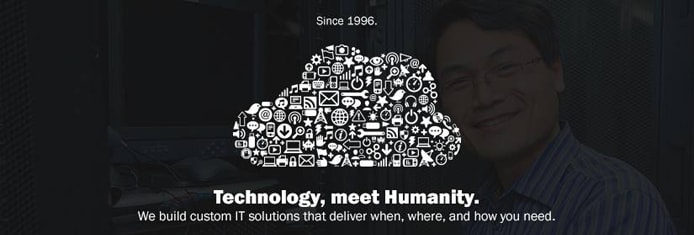 Promotional graphic with Opus Interactive's tag line: "Technology, meet Humanity." Promotional graphic with Opus Interactive's tag line: "Technology, meet Humanity."