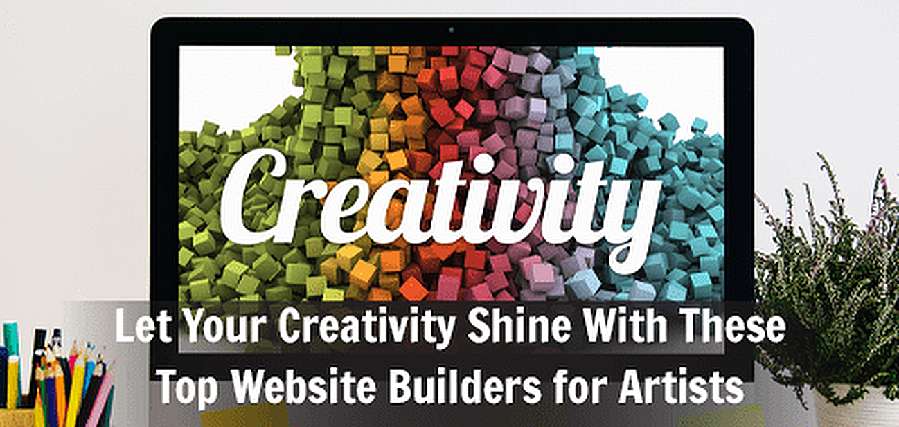 brooding artist website design