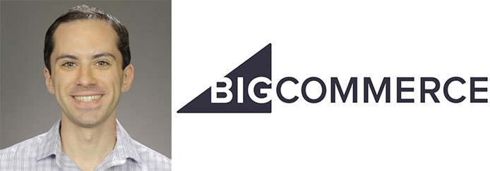 Image of Stephen Meserve with the BigCommerce logo Image of Stephen Meserve with the BigCommerce logo