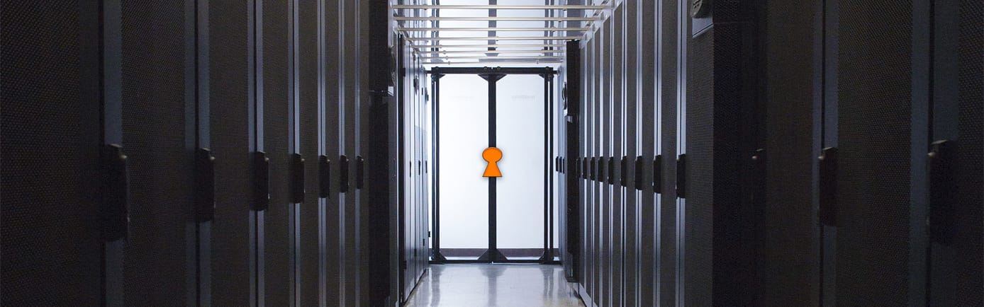 Picture of a datacenter with TurnKey logo Picture of a datacenter with TurnKey logo