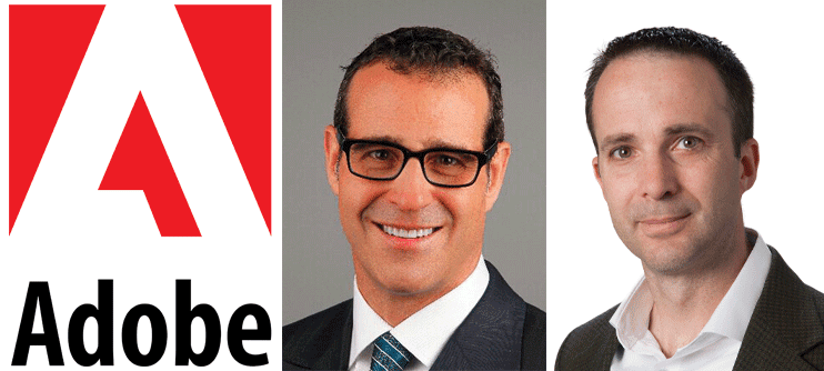 Adobe's Michael Klein and Errol Denger Photo of Adobe's Director of Industry Strategy Michael Klein and Commerce Program and Strategic Alliance Director Errol Denger