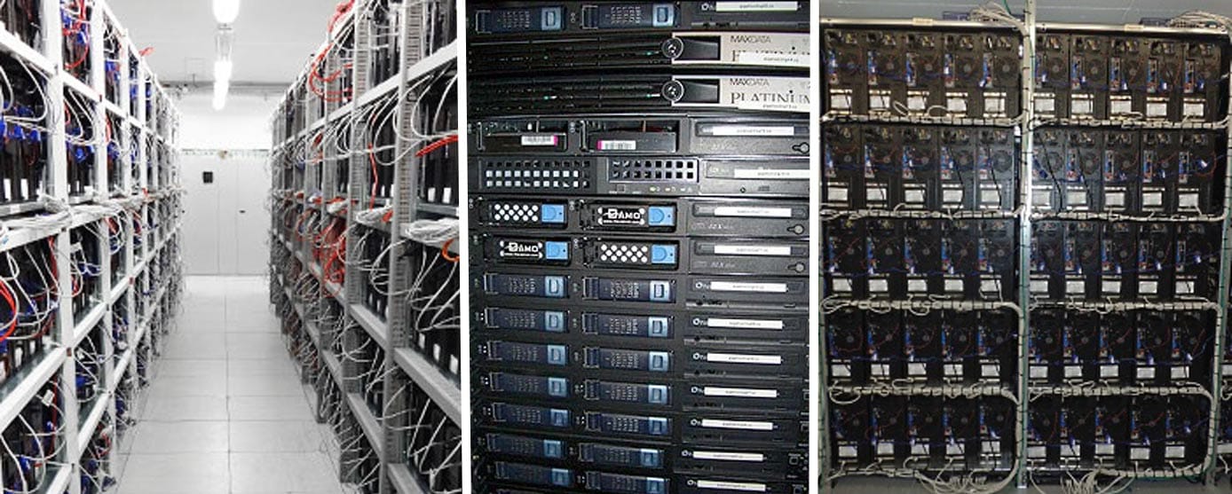 Collage of Contabo datacenter and servers Collage of Contabo datacenter and servers