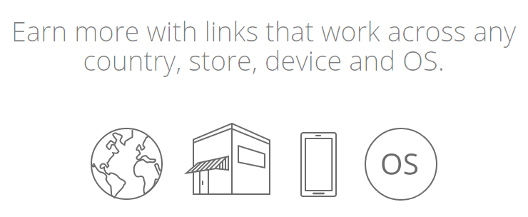 Screenshot from the GeniusLink homepage Screenshot from the GeniusLink homepage