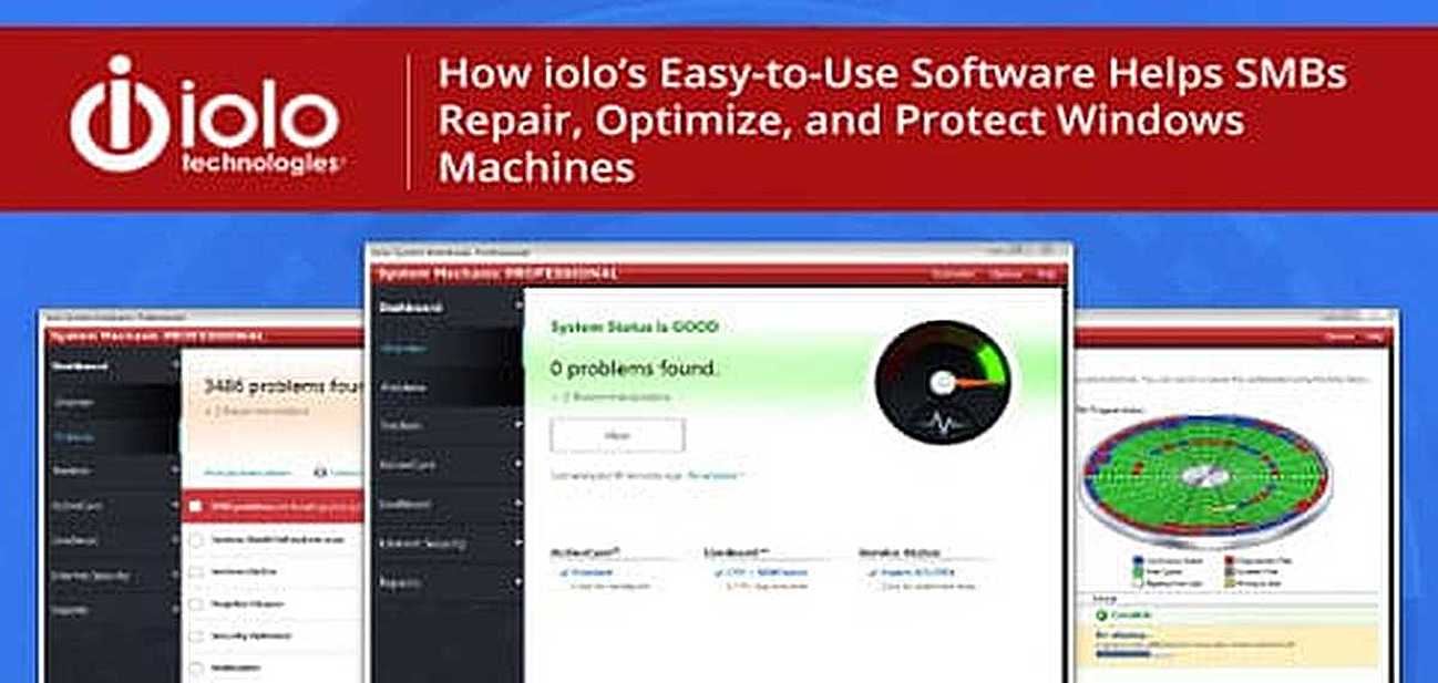 How iolo’s Easy-to-Use Software Helps SMBs Repair, Optimize, and Protect Windows Machines How iolo’s Easy-to-Use Software Helps SMBs Repair, Optimize, and Protect Windows Machines