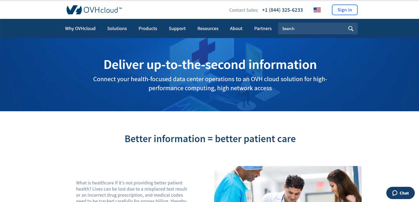 Screenshot of OVH HIPAA-compliant hosting Screenshot of OVH HIPAA-compliant hosting