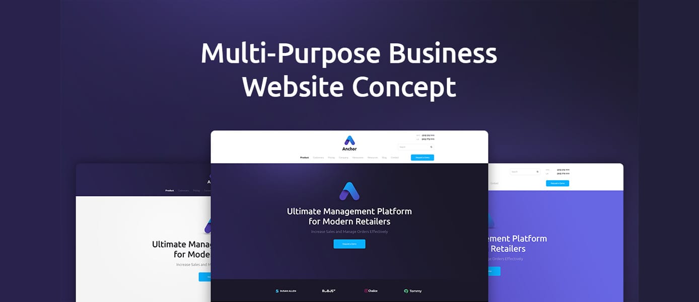 A multi-purpose business concept A multi-purpose business concept