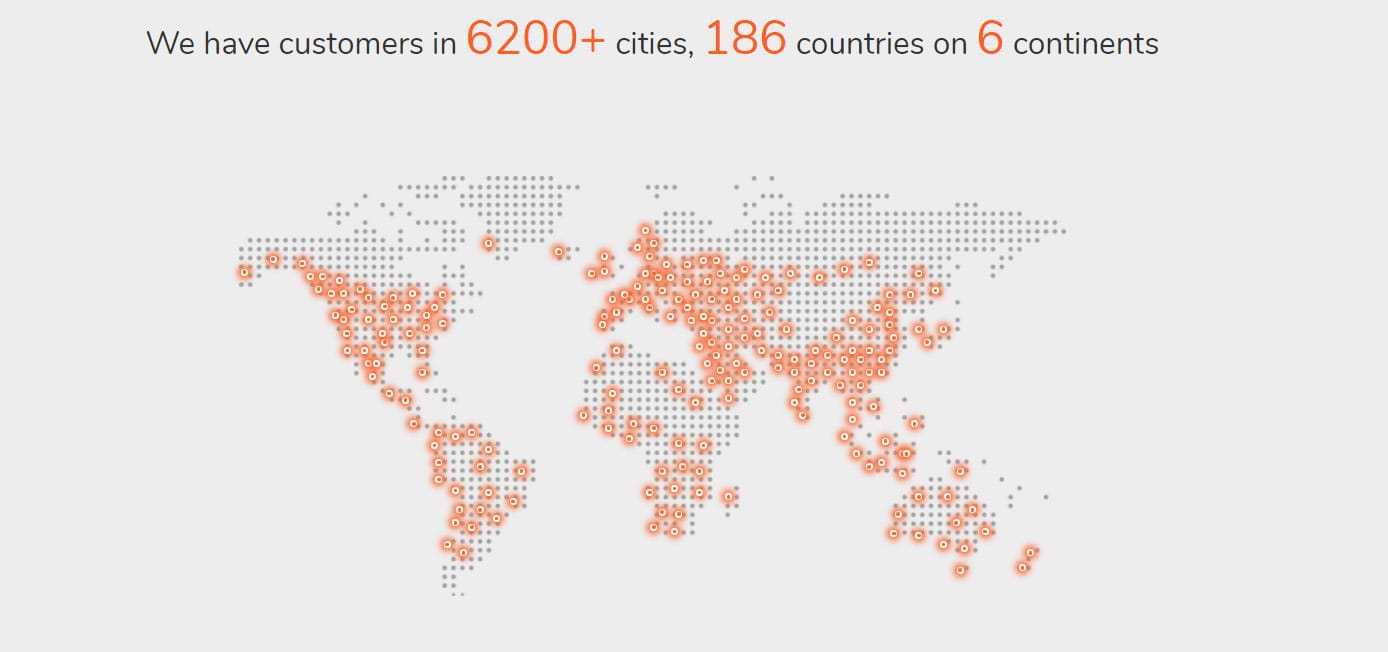 Screenshot of ClouDNS global presence graphic Screenshot of ClouDNS global presence graphic