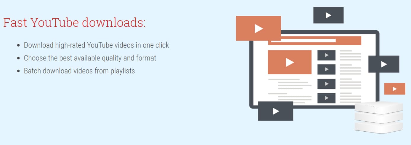 Screenshot of Free Download Manager YouTube download features Screenshot of Free Download Manager YouTube download features