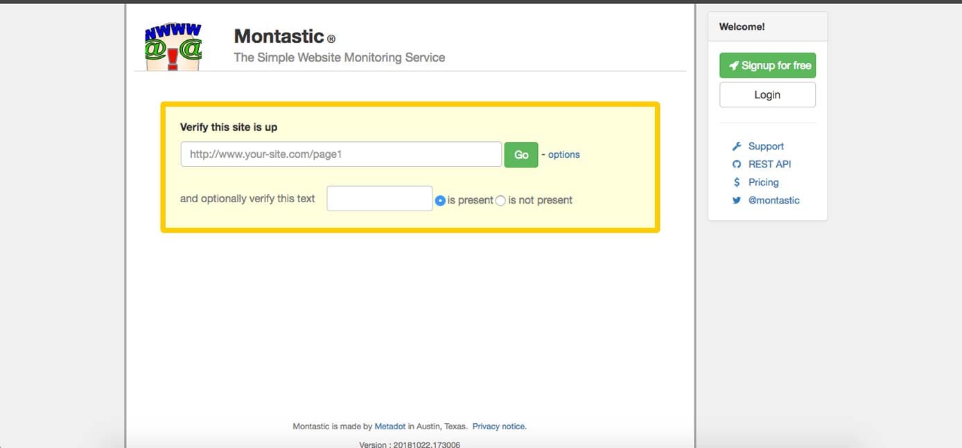 Screenshot of Montastic Screenshot of Montastic