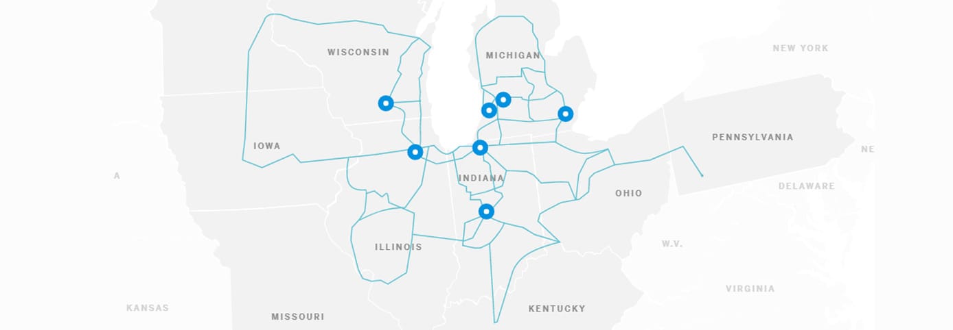 Network map Network map