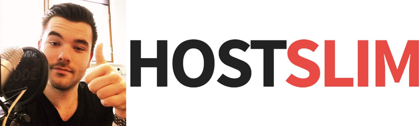 Image of Ralph Karseboom with HostSlim logo Image of Ralph Karseboom with HostSlim logo