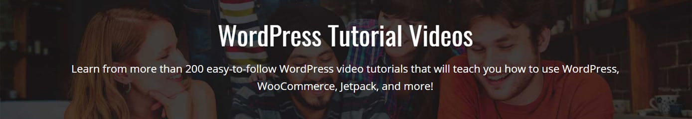 WP101 tutorial video banner WP101 tutorial video banner