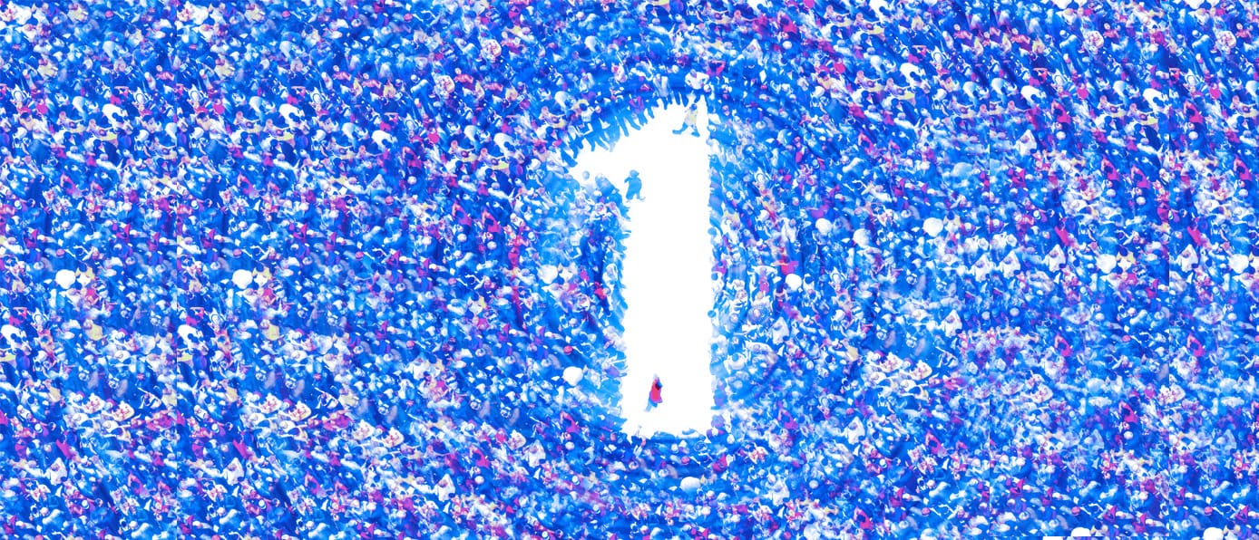 The number 1 The number 1