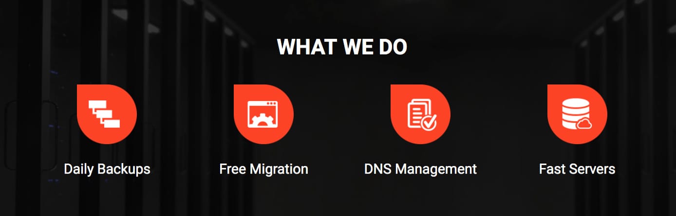 Screenshot of New Blog Hosting features Screenshot of New Blog Hosting features