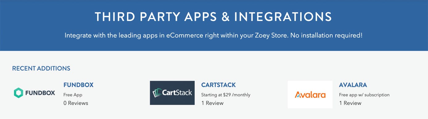 Built-in integrations Built-in integrations