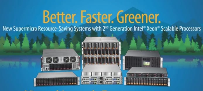 Screenshot of Supermicro homepage banner Screenshot of Supermicro homepage banner