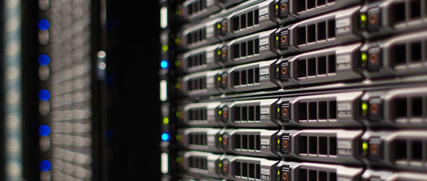 Image of a server rack Image of a server rack