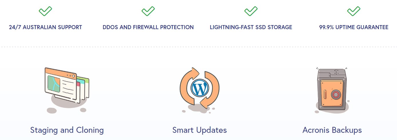 Screenshot of Zuver WordPress hosting plans Screenshot of Zuver WordPress hosting plans