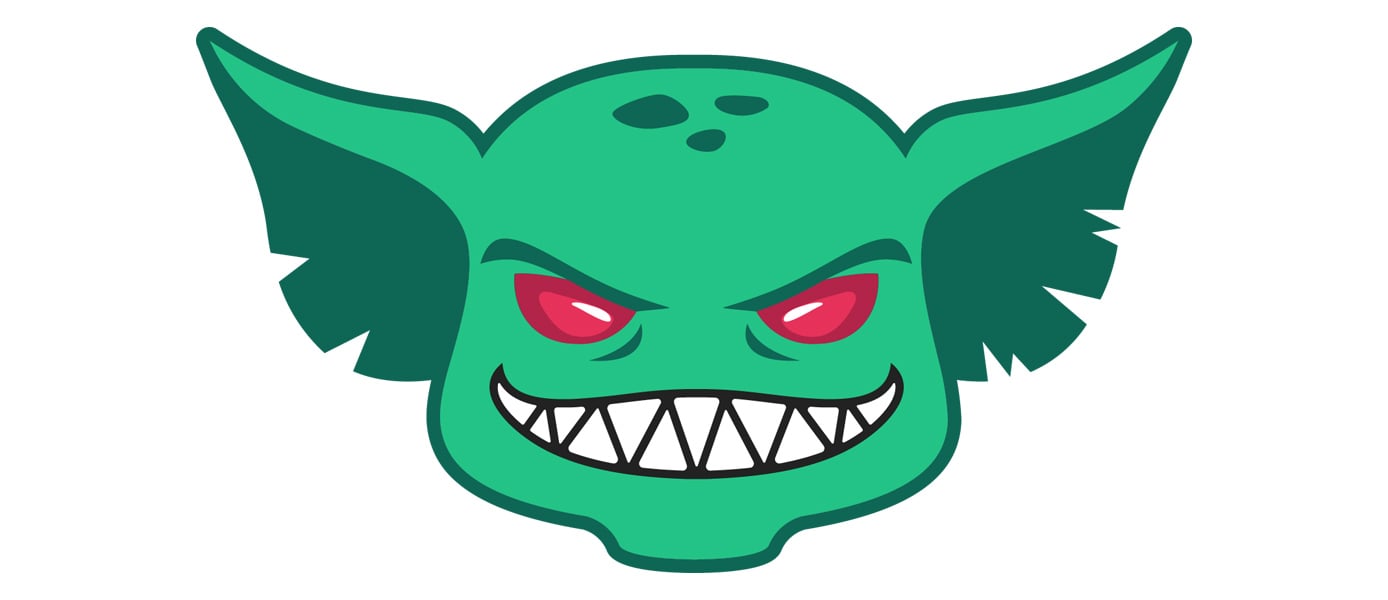 Gremlin mascot Gremlin mascot