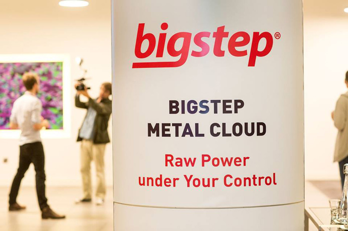 Photo of Bigstep sign at Big Data Week Photo of Bigstep sign at Big Data Week