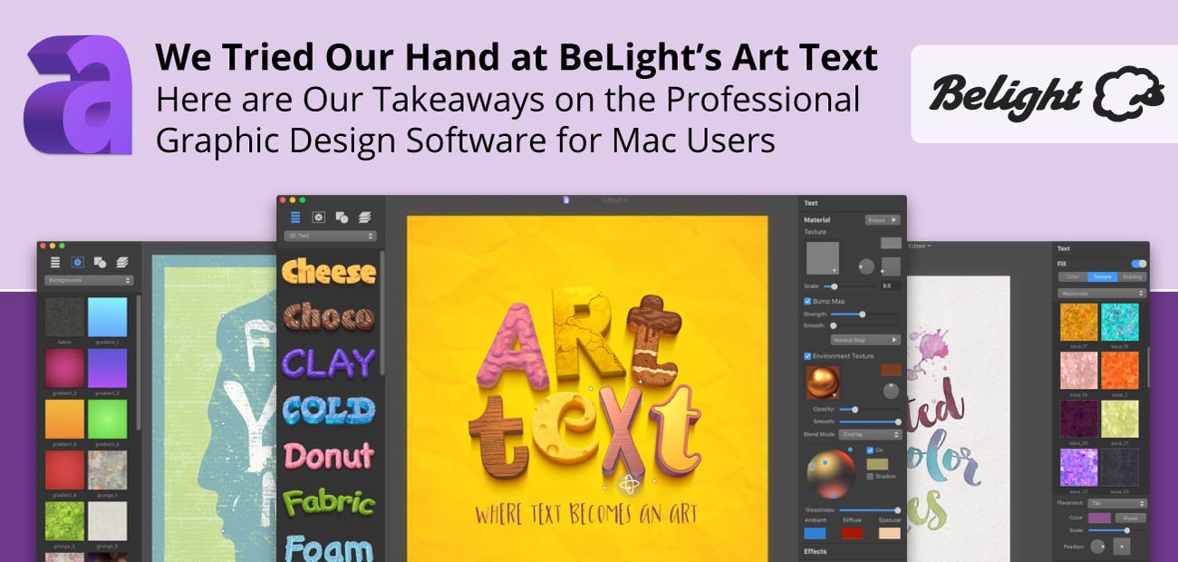 We Tried Our Hand at BeLight’s Art Text — Here are Our Takeaways on the Professional Graphic