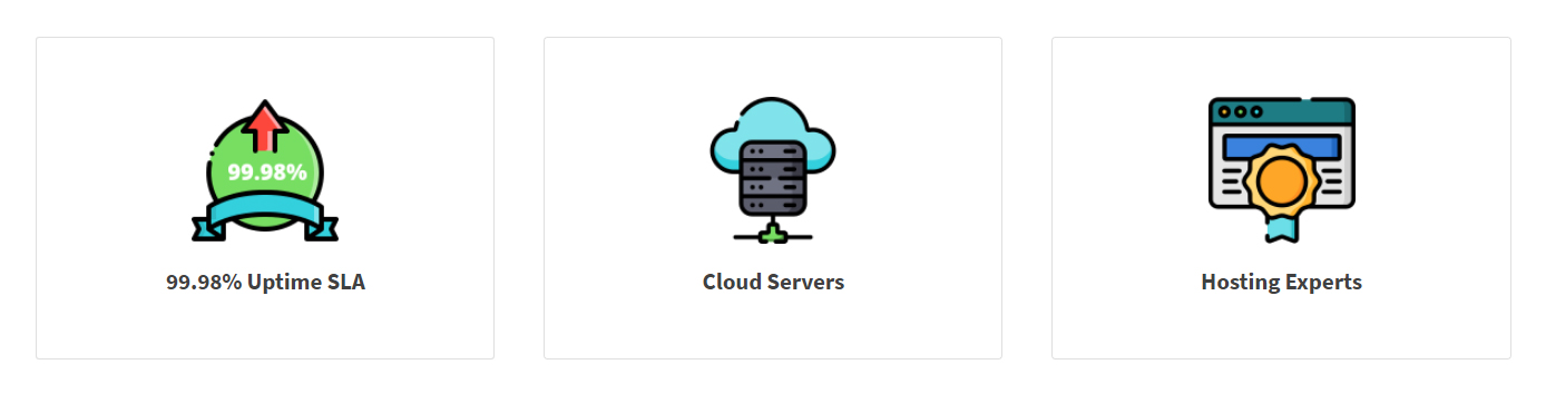 Screenshot of FreshSites benefits Screenshot of FreshSites benefits