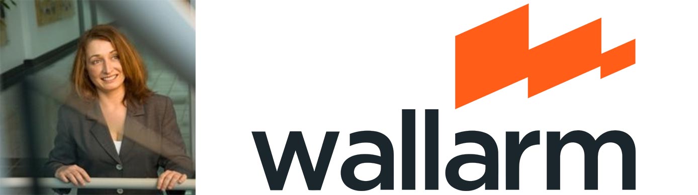 Image of CMO Renata Budko with the Wallarm logo Image of CMO Renata Budko with the Wallarm logo
