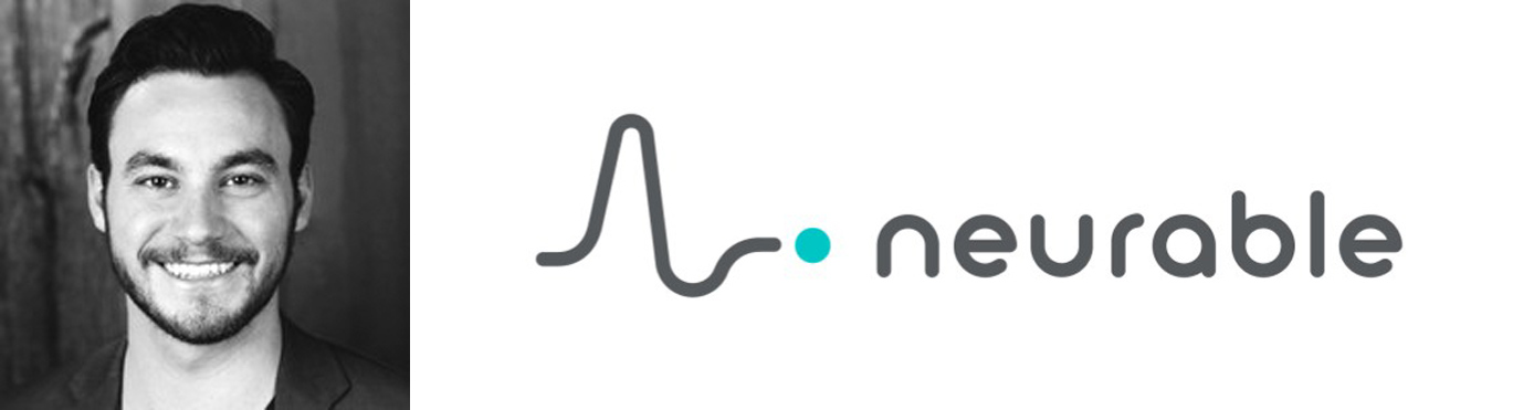 Adam Molnar, Director of Partner Success at Neurable and logo Adam Molnar, Director of Partner Success at Neurable and logo
