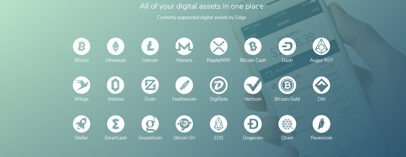Support for multiple digital assets Support for multiple digital assets
