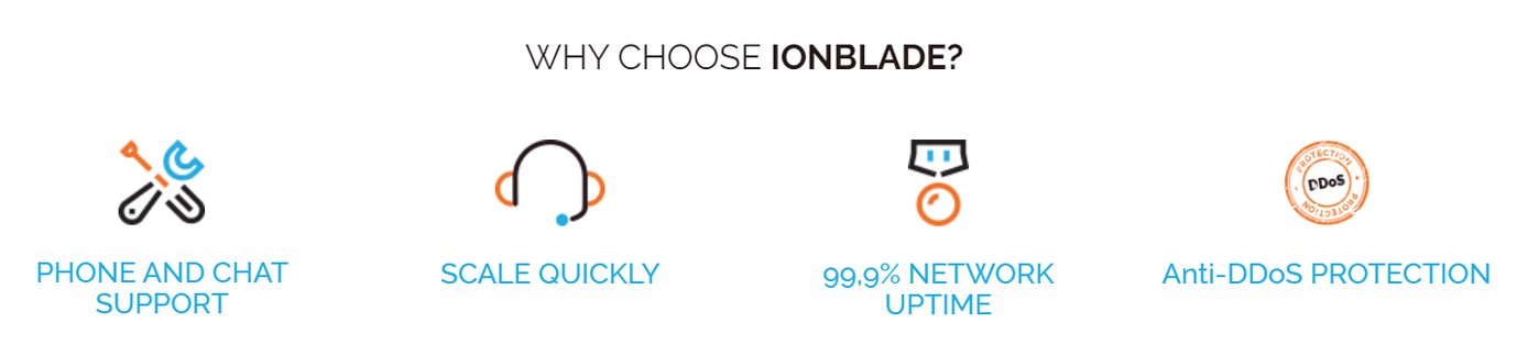 Screenshot of Ionblade features Screenshot of Ionblade features