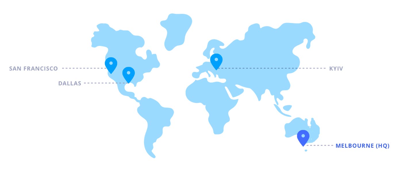 Map of offices Map of offices