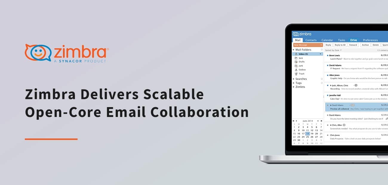 Work the Way You Want with Synacor’s Zimbra Scalable OpenCore Email