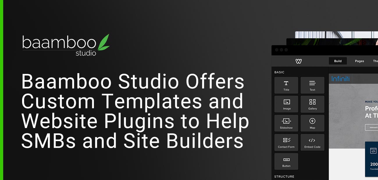Baamboo Studio Offers Custom Templates and Website Plugins to Help SMBs and  Site Builders - HostingAdvice.com | HostingAdvice.com